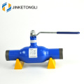 Natural gas pipeline use large-caliber fully welded ball valve